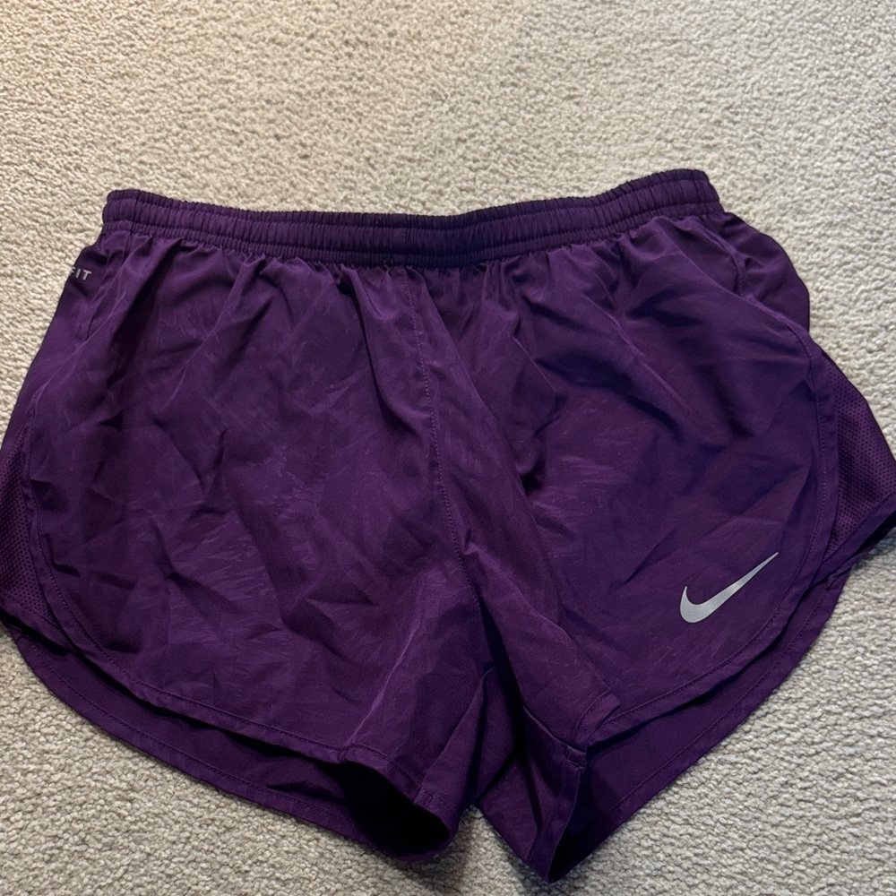 Nike Women's Athletic Shorts in Deep Purple